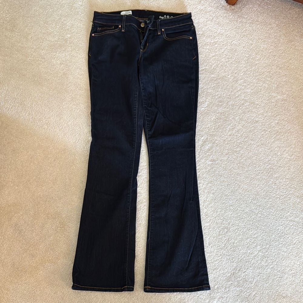 GAP Blue Flare Wide Leg Jeans